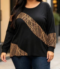 Blouse Bimatière à Paillettes Grande Taille – Glamour & Élégante du T3 au T6