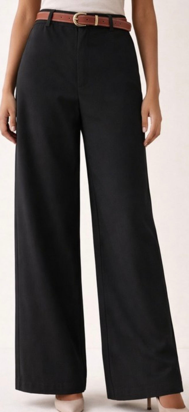 Pantalon Large Fluide Femme – Léger, Élégant & Polyvalent