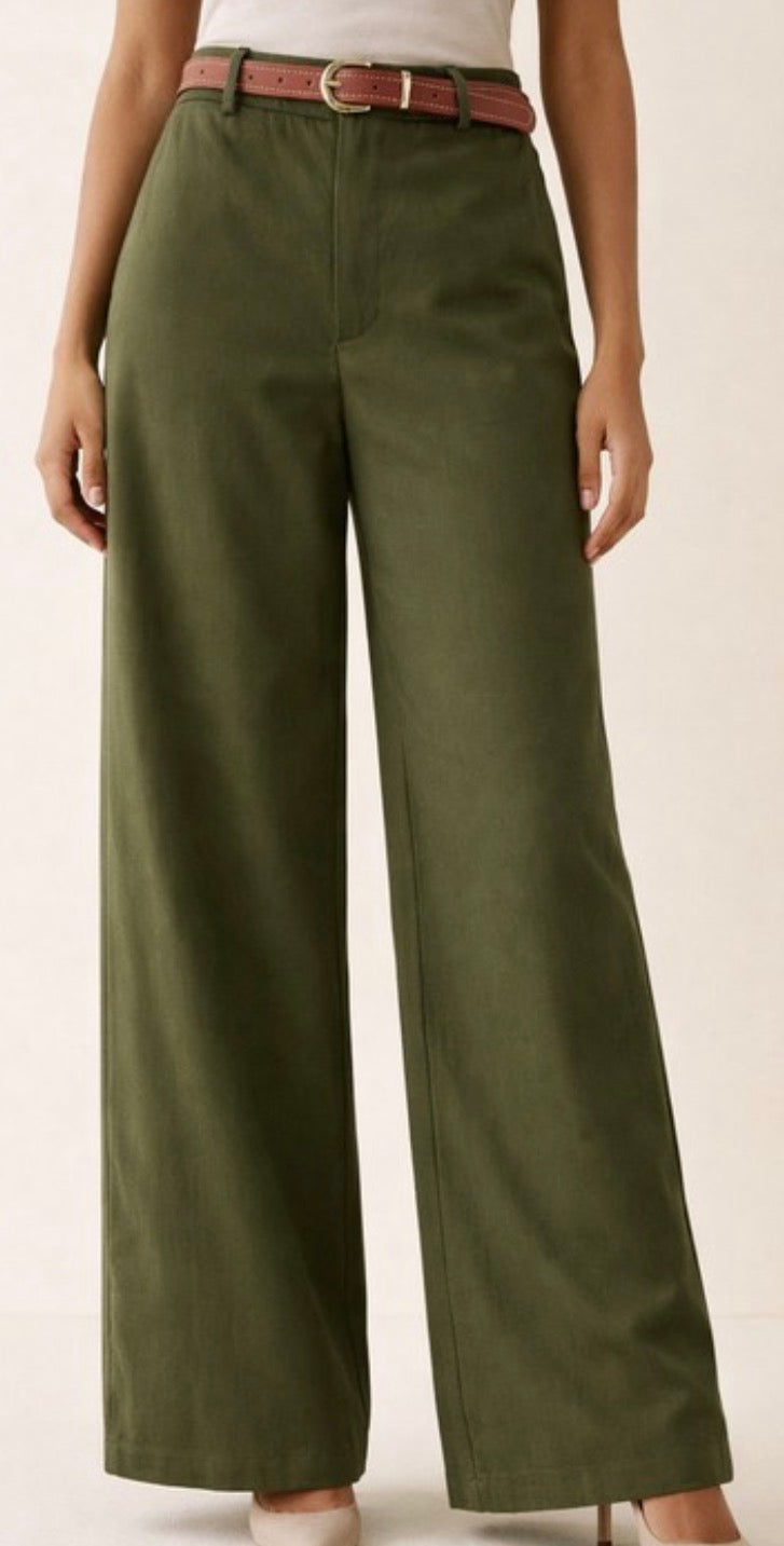 Pantalon Large Fluide Femme – Léger, Élégant & Polyvalent