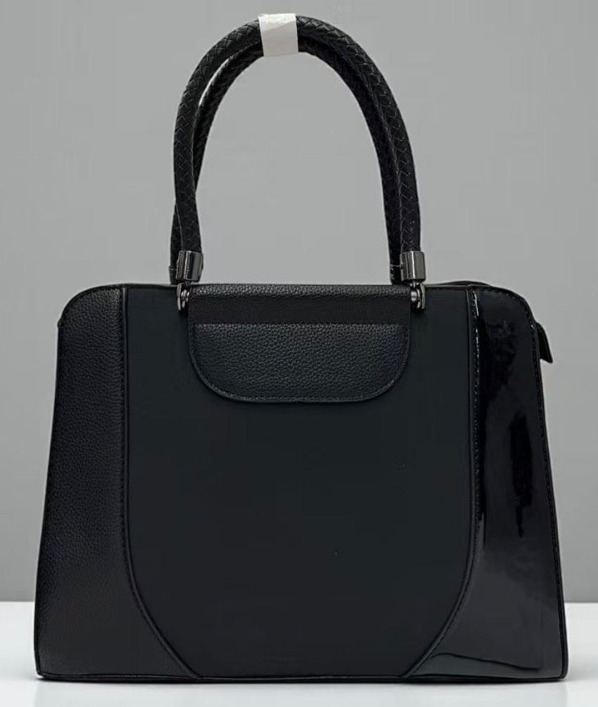 Sac à Main Femme Noir en PU – Urbain, Stylish & Résistant