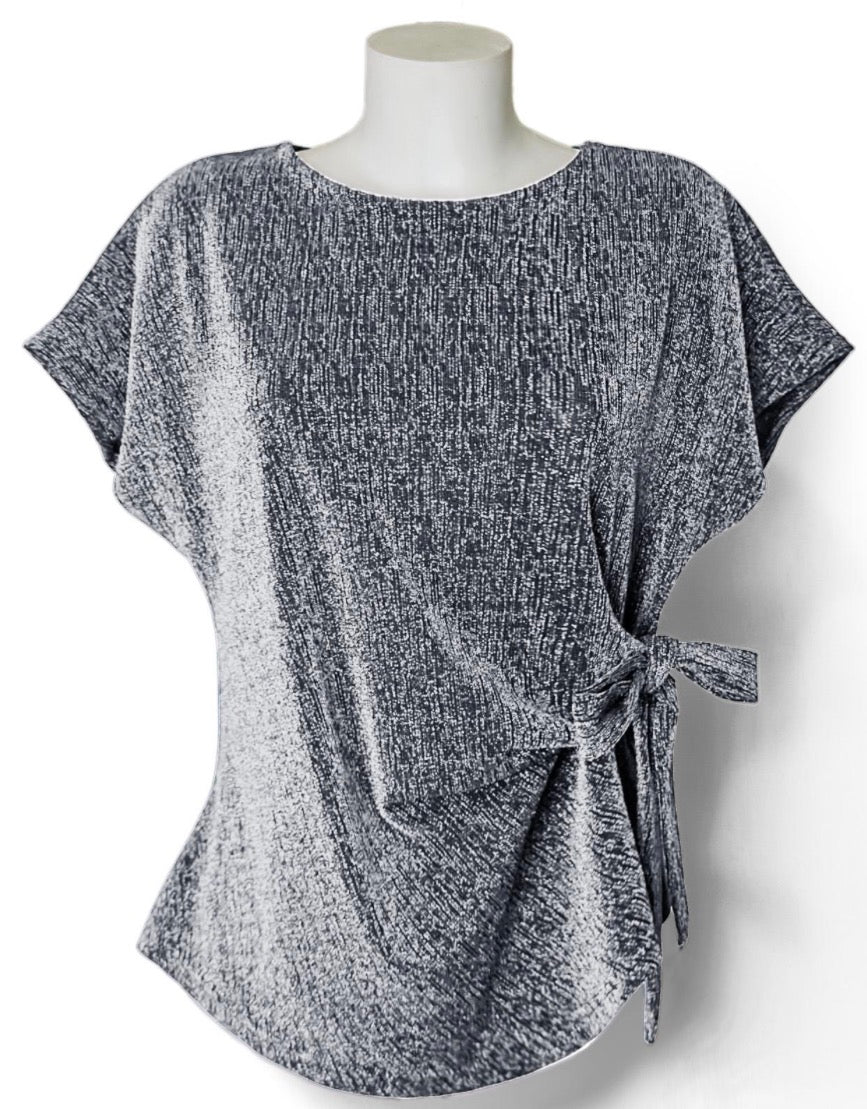 Haut Femme Élégant à Ceinture Nœud – 9 Coloris Tailles 44-46