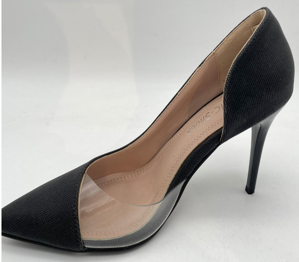 Escarpins Bimatière Femme – Doré, Argent ou Noir du 36 au 41