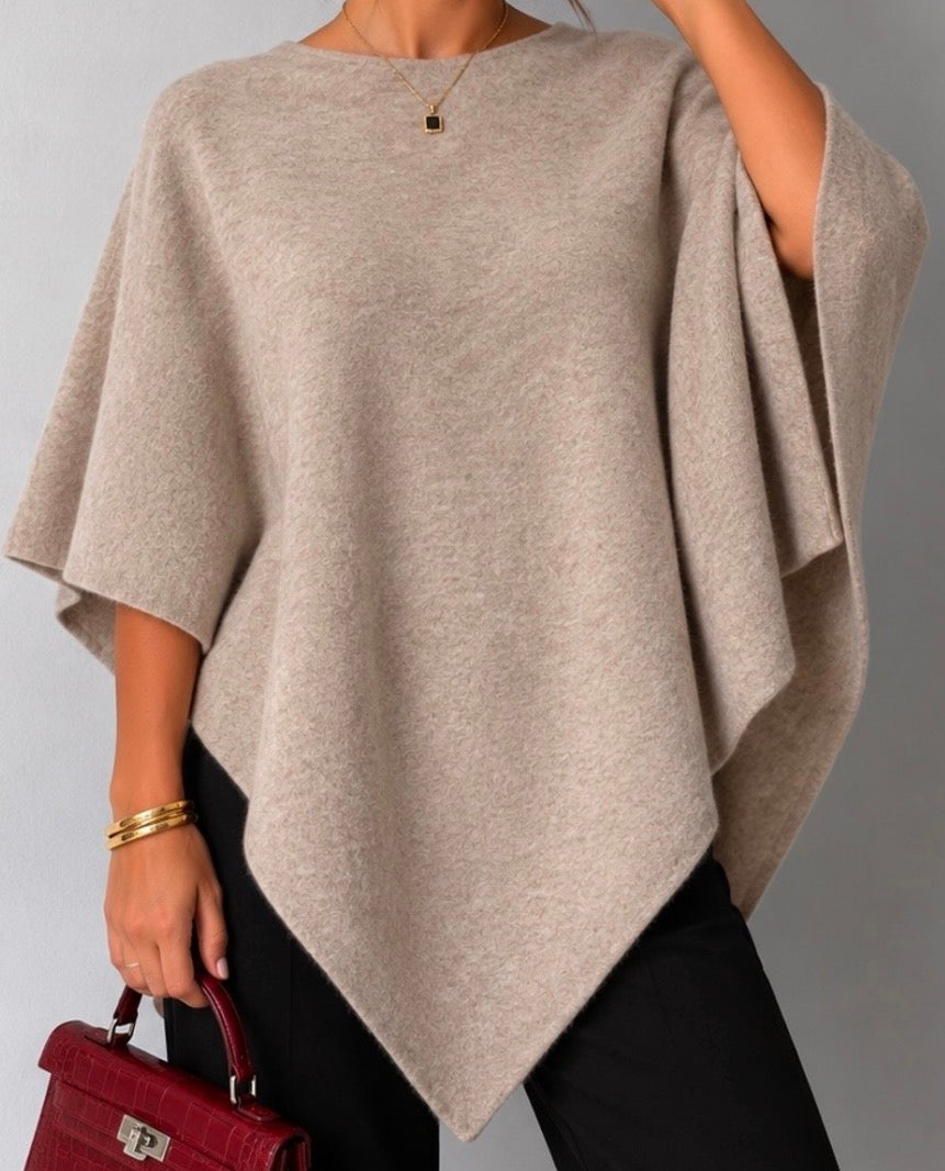 Poncho Femme Chic en Viscose – 6 Coloris, Léger & Doux Taille Unique 36-44