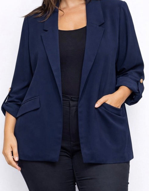 Blazer Fluide Femme – Chic, Léger & Polyvalent Toutes Saisons
