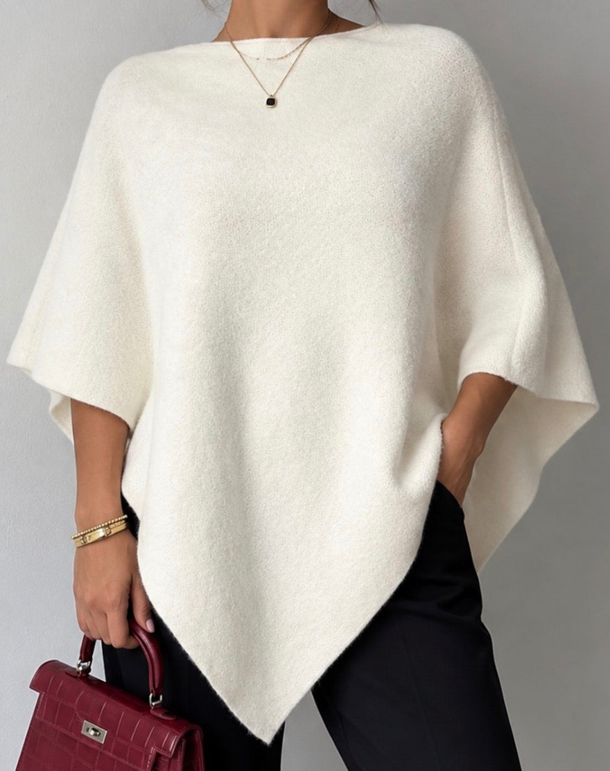 Poncho Femme Chic en Viscose – 6 Coloris, Léger & Doux Taille Unique 36-44