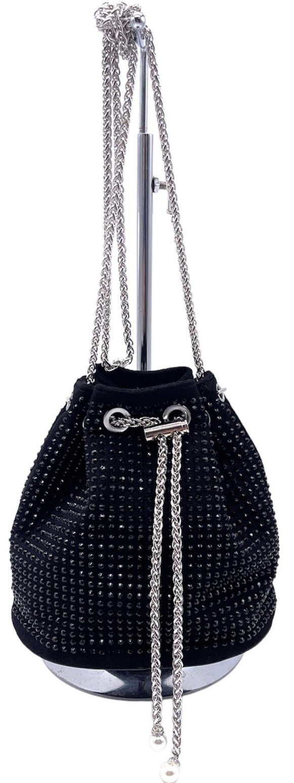 Sac à Strass Effet Bourse Femme – Glamour & Étincelant Soirée