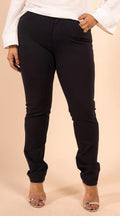 Pantalon Gris Stretch Grande Taille Femme – Coupe Flatteuse & Confortable