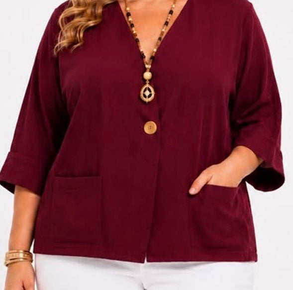 Veste Fluide Casual Chic 100% Viscose Femme – 7 Coloris Tailles 38-46