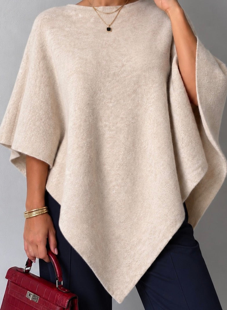 Poncho Femme Chic en Viscose – 6 Coloris, Léger & Doux Taille Unique 36-44