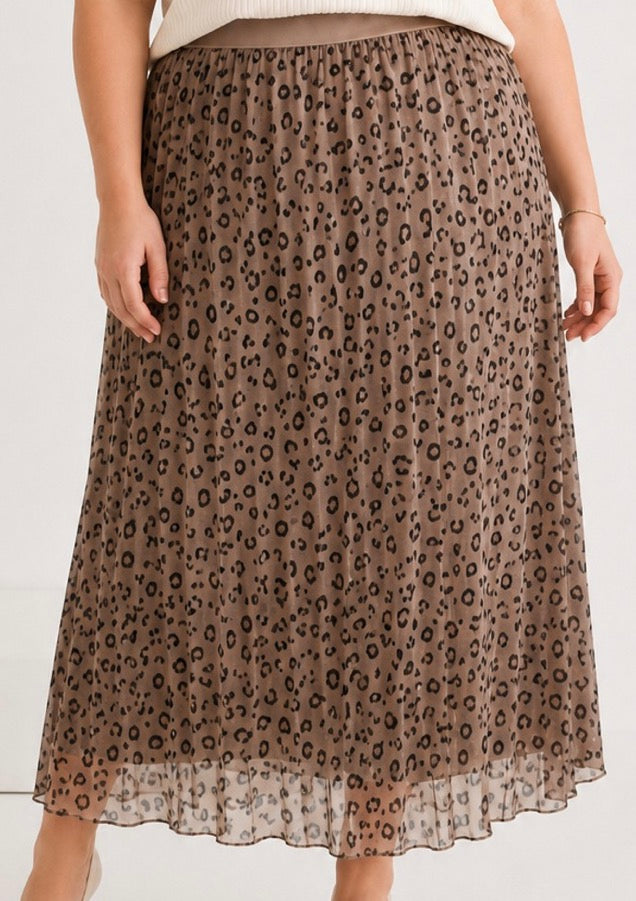 Jupe Léopard Grande Taille Femme – 3 Coloris L au XXL, Audacieuse & Féminine