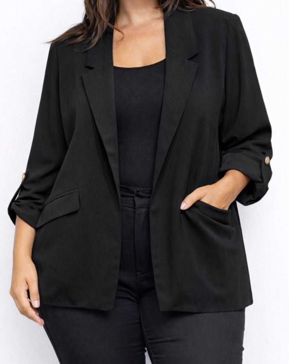 Blazer Fluide Femme – Chic, Léger & Polyvalent Toutes Saisons