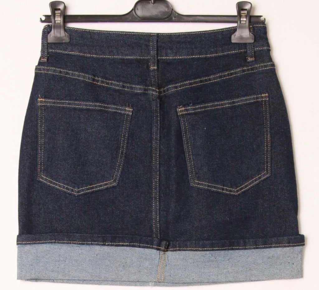 Ensemble Gilet et Jupe en Jeans Femme – Total Look Denim Casual Chic