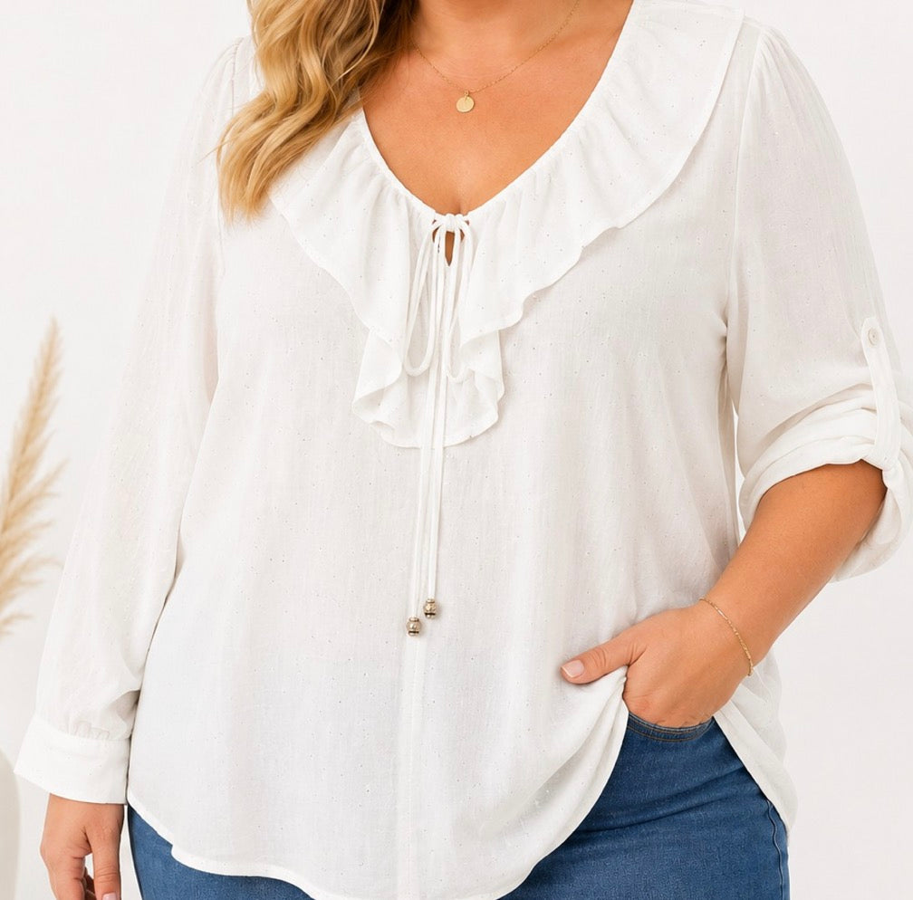 Chemisier Femme Grande Taille – Viscose Doux & Féminin | 3 Coloris du 40-42 au 50-52