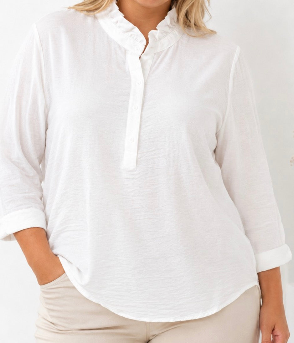 Chemisier Classique Femme Grande Taille – 4 Coloris du 40-42 au 50-52