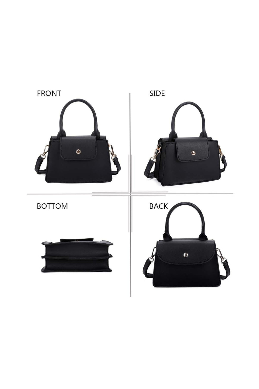 Sac à Main Compact Femme – Léger & Chic 12x8x18 cm
