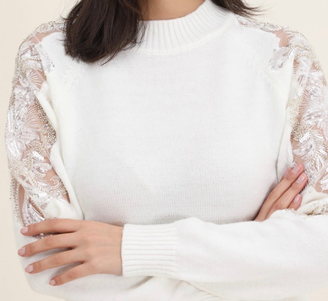 Robe pull longue blanche femme – Coupe décontractée S à XL