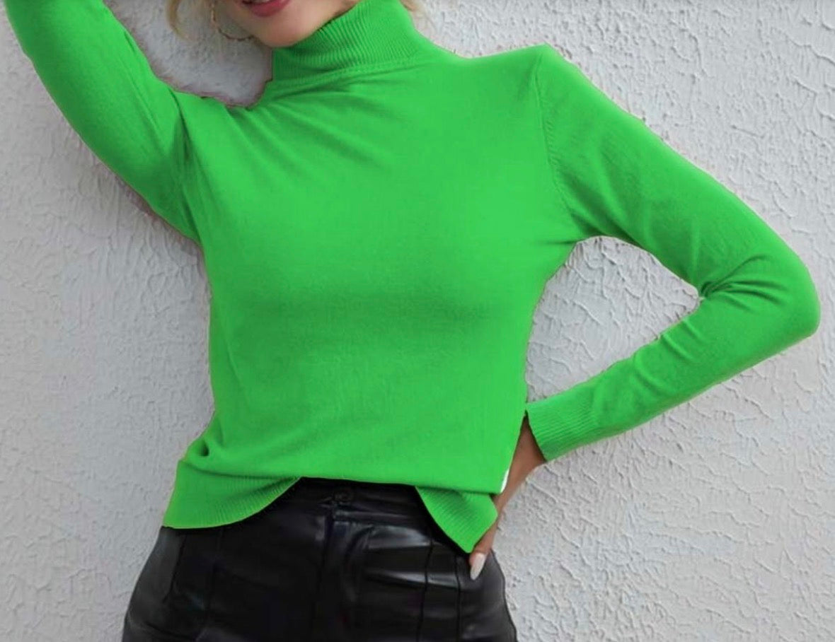 Pull Col Roulé Femme – Chaud & Polyvalent Hiver