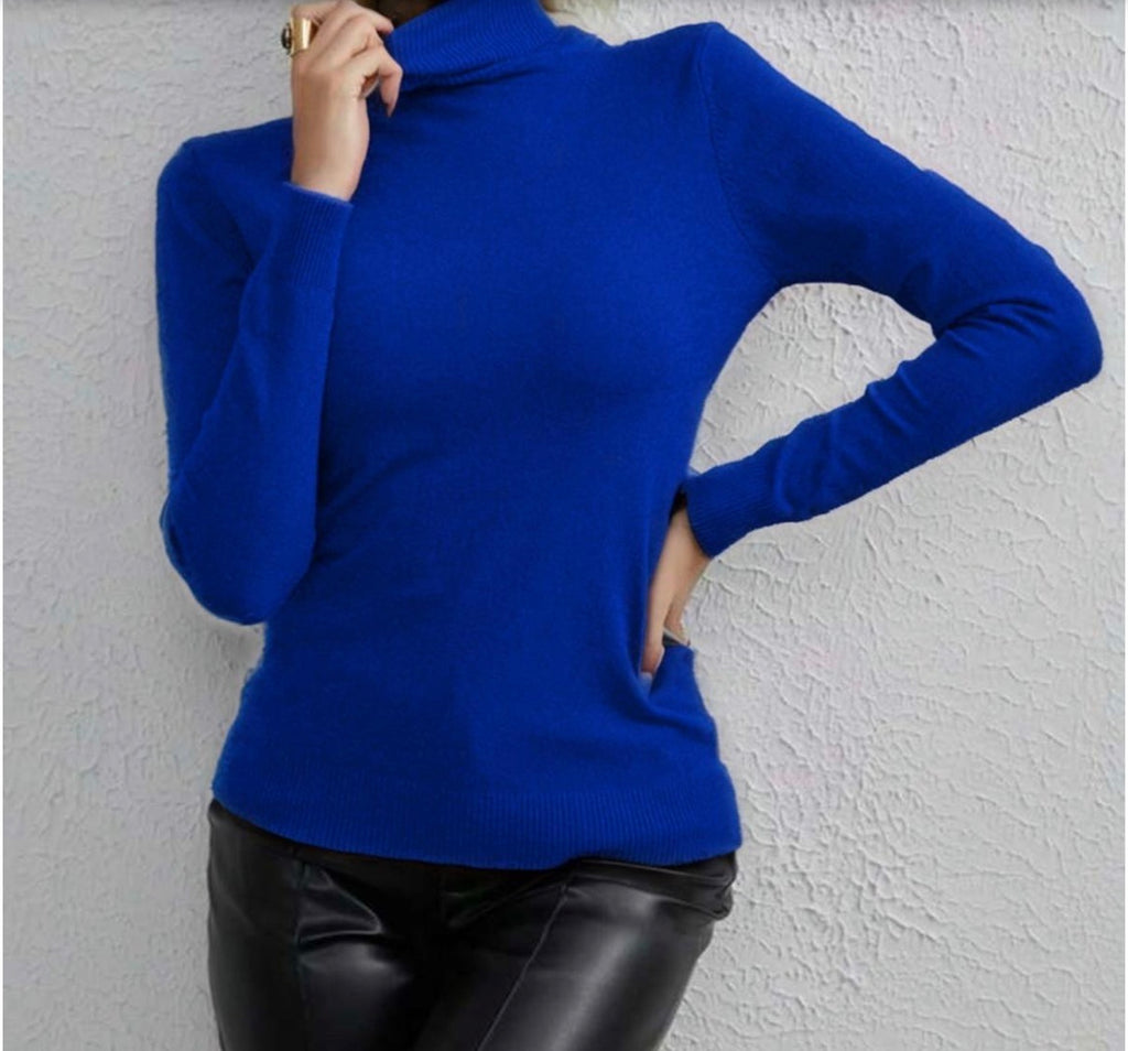 Pull Col Roulé Femme – Chaud & Polyvalent Hiver
