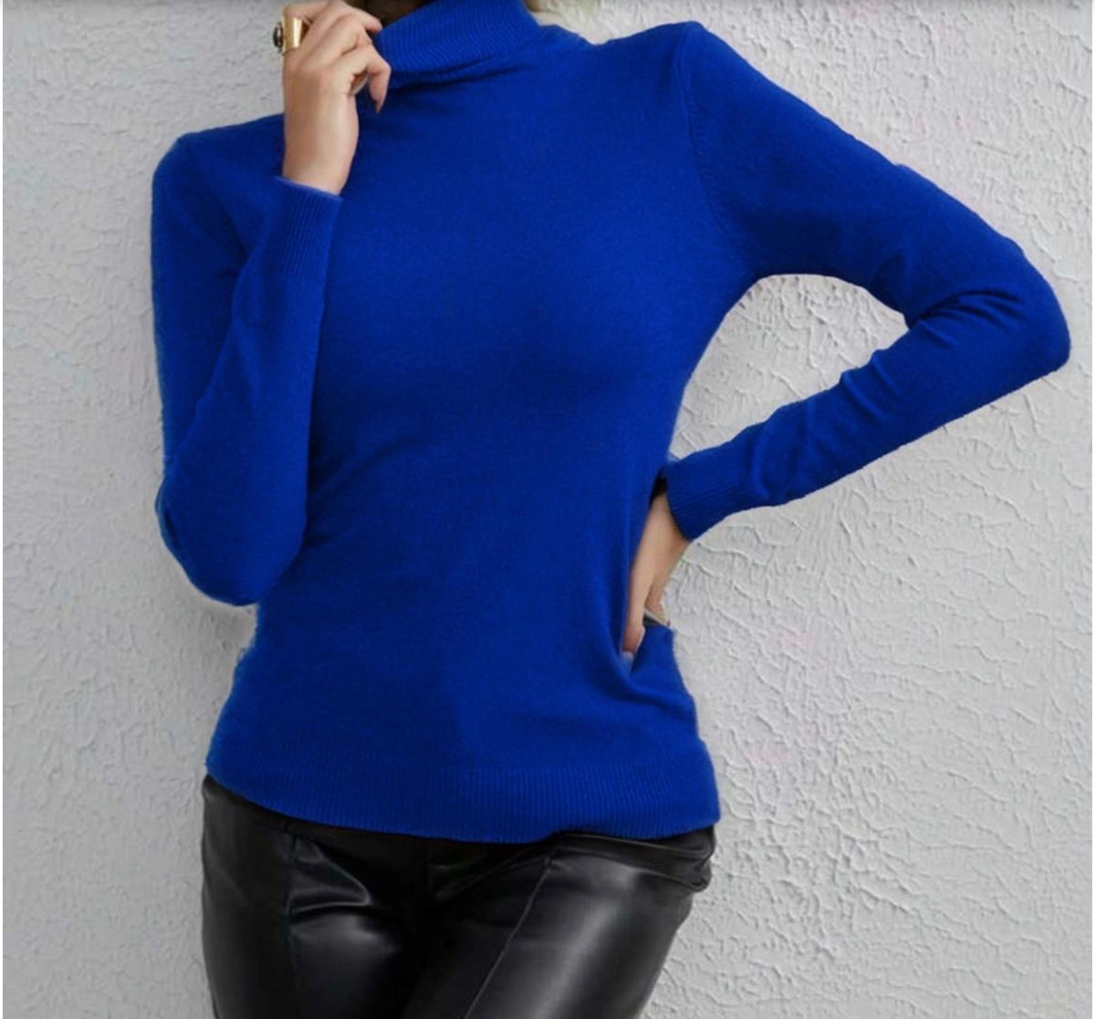 Pull Col Roulé Femme – Chaud & Polyvalent Hiver