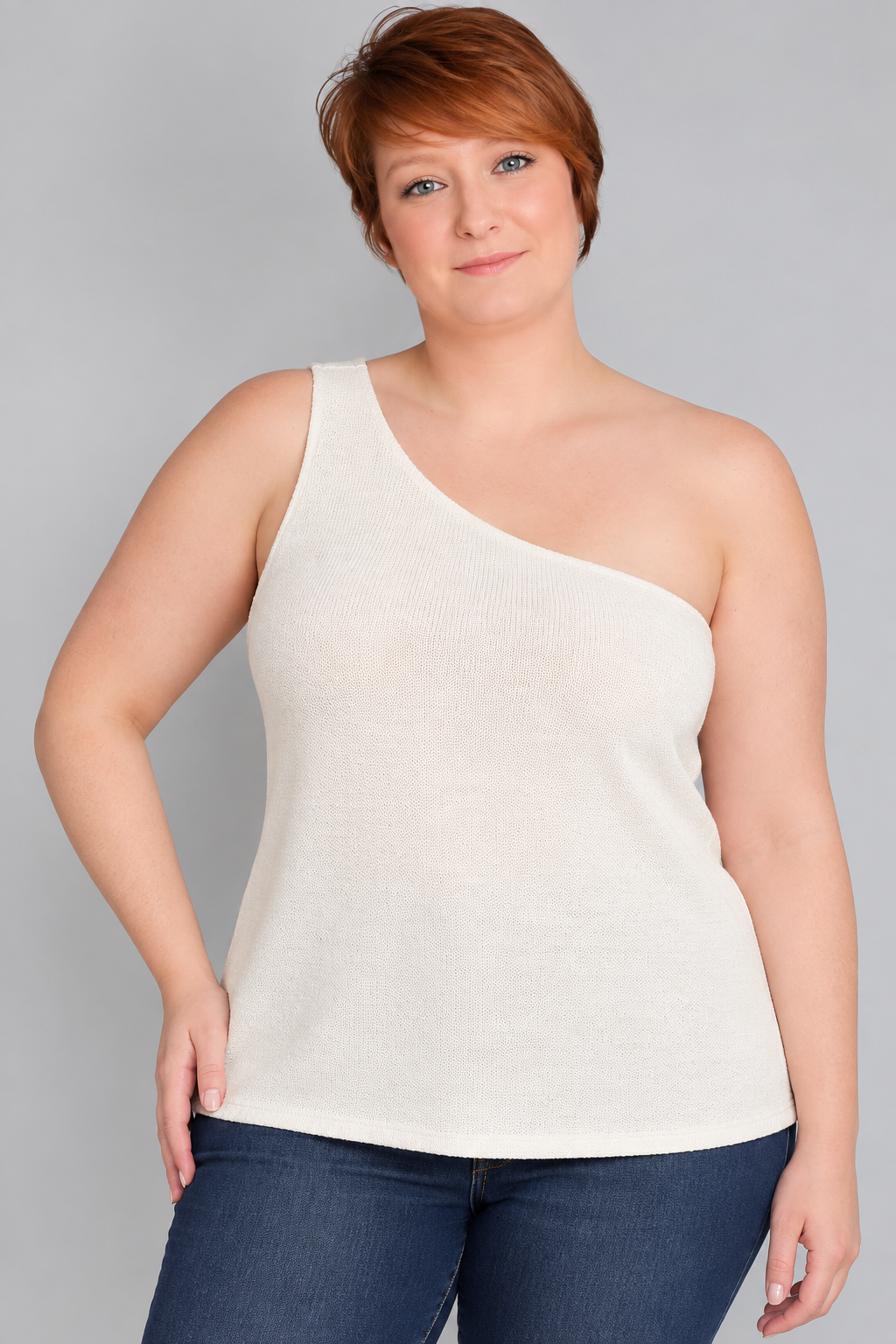 Blouse Transversale Blanc