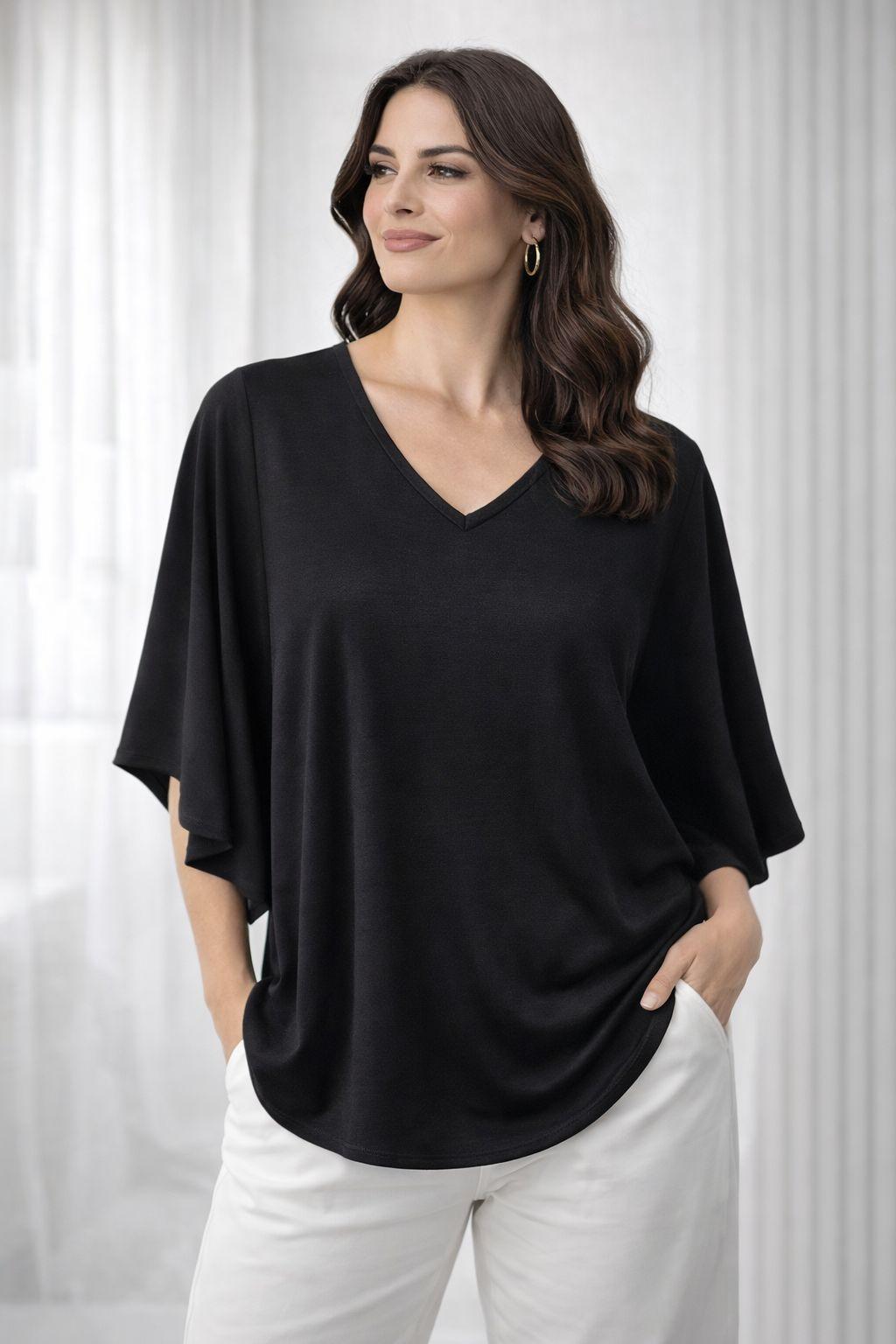 Blouse Aloa - Noir