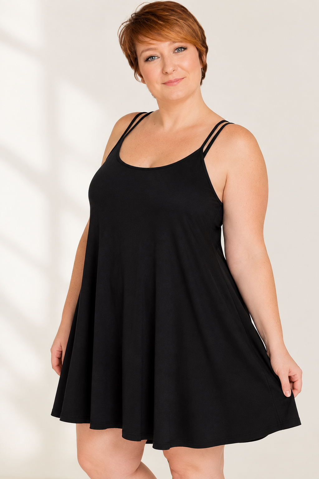 Robe Bretelles Noire