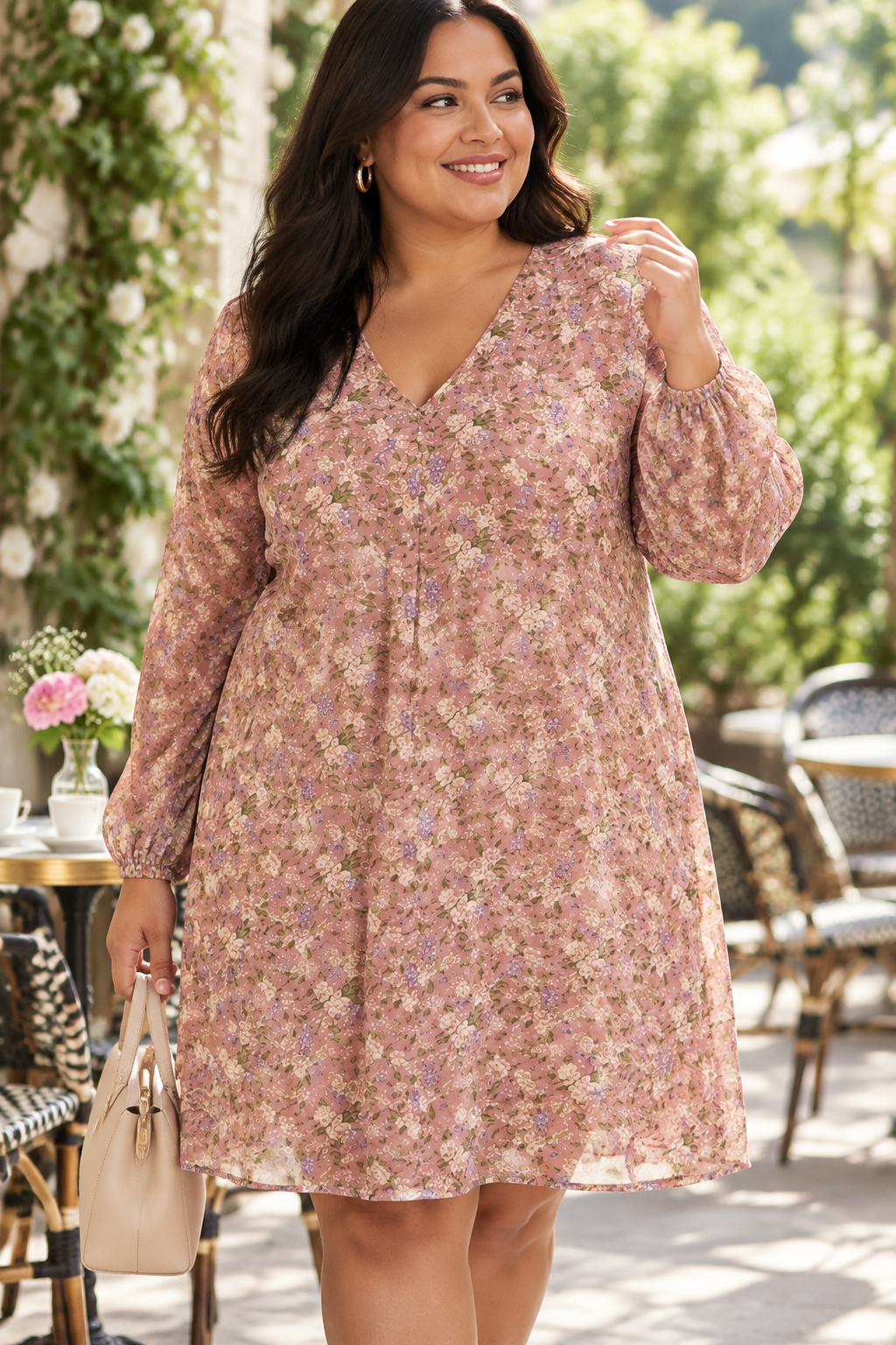 Robe Rose - Terrasse